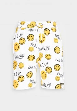 Rabatt 🎉 KARL KANI X SMILEY® SMALL SIGNATURE UNISEX - Shorts - White 😉 -Karl Kani Verkäufe d66bb36773dd4e4096acd2e57b211fc3