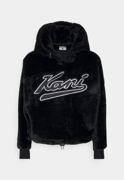 Top 10 ✨ Karl Kani VARSITY HOODIE - Kapuzenpullover - Black, Damen ❤️ -Karl Kani Verkäufe d78a835a57e34e23a78f1ca491e4114b