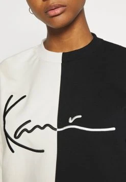Billig ⭐ Karl Kani SIGNATURE CROPPED BLOCK CREW - Sweatshirt - Off White, Damen ⭐ -Karl Kani Verkäufe d8b9ad8763194cdba400468d5334bb46