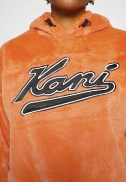 Neu ❤️ Karl Kani VARSITY HOODIE - Fleecepullover - Orange, Damen 🎁 -Karl Kani Verkäufe d8db4deb8bc34865afa693091d1be696