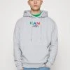 Aktion 🤩 Karl Kani UNISEX RETRO HOODIE - Kapuzenpullover - Ash Grey ⌛