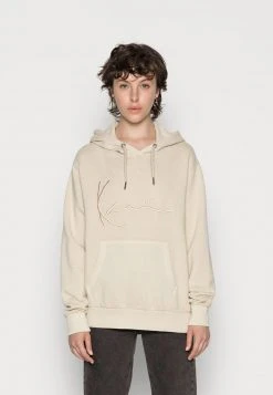 Blitzangebot ⌛ Karl Kani SIGNATURE WASHED HOODIE - Sweatshirt - Light Sand, Damen 🌟