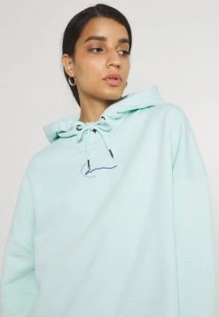 Aktion 🛒 Karl Kani SMALL SIGNATURE HOODIE - Sweatshirt - Mint, Damen 💯 -Karl Kani Verkäufe dce1ded030a241ad9a1dc58d54910a82