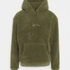 Bester Verkauf 🎉 Karl Kani SMALL SIGNATURE HOODIE UNISEX - Kapuzenpullover - Dark Green ⌛