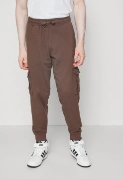 Coupon 👏 Karl Kani SMALL SIGNATURE UNISEX - Cargohose - Brown 🔔