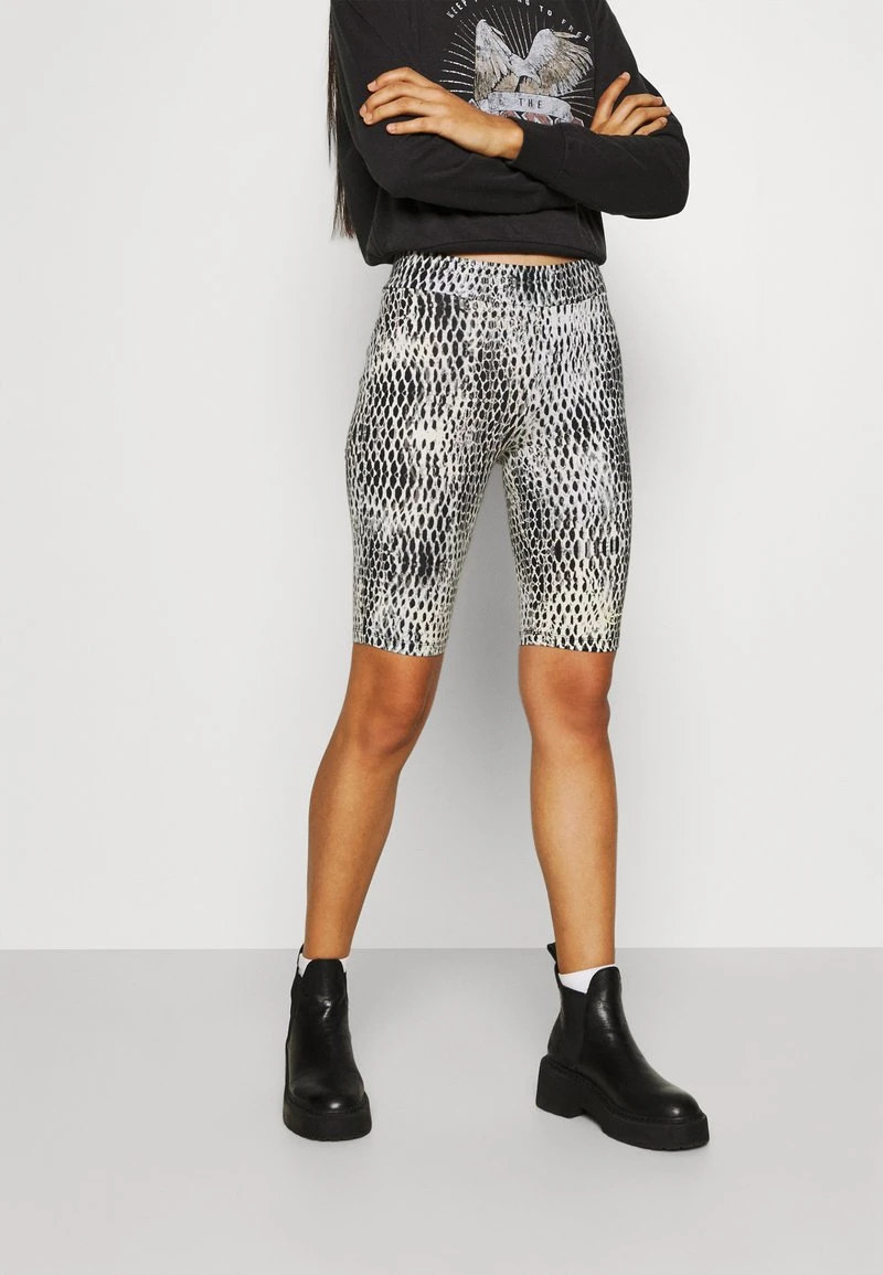 Budget ⭐ Karl Kani SMALL SIGNATURE SNAKE CYCLING - Shorts - White, Damen 🔔 3 Budget ⭐ Karl Kani SMALL SIGNATURE SNAKE CYCLING - Shorts - White, Damen 🔔