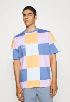 Angebote ✨ Karl Kani SIGNATURE BLOCK TEE UNISEX - T-Shirt Print - Blue ❤️