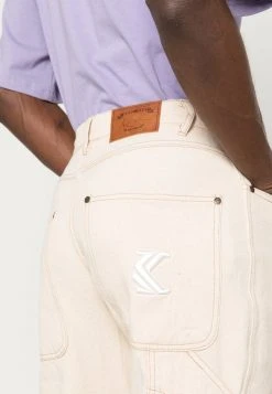 Aktion 🎉 Karl Kani ECRU PANTS UNISEX - 😀 Jeans Relaxed Fit - Light Sand ✨ -Karl Kani Verkäufe e3c73ece7576467896b4846a85f168cf