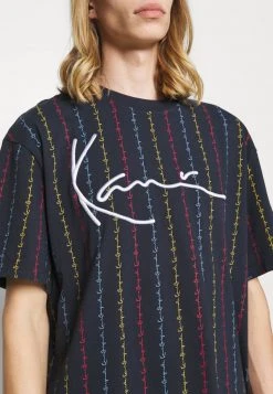 Am billigsten 🤩 Karl Kani UNISEX SIGNATURE LOGO PINSTRIPE TEE - T-Shirt Print - Navy 😉 -Karl Kani Verkäufe e4ef6ecca0e143498540cea0dbc0040d