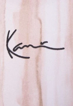 Bestes Angebot 🔥 Karl Kani SMALL SIGNATURE HOODIE UNISEX - Kapuzenpullover - Light Sand 😉 -Karl Kani Verkäufe e7cfa001e8594d9e84acc51f078333cd