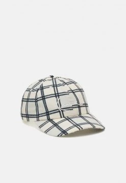 Billig 🌟 Karl Kani SIGNATURE CHECK REVERSIBLE BUCKET HAT UNISEX - Hut - Cream/white/black ✨