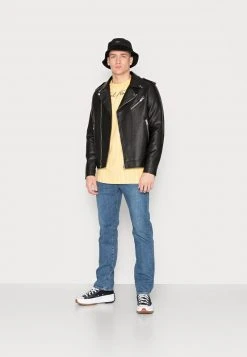 Am billigsten 🧨 Karl Kani AUTOGRAPH PINSTRIPE TEE UNISEX - T-Shirt Print - Yellow 🔥 -Karl Kani Verkäufe e9cf9e436080471db0fafb0b896c4ca6