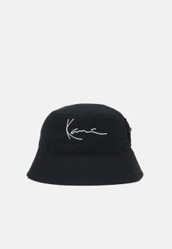 Bester Verkauf 👍 Karl Kani SIGNATURE ZIP BUCKET HAT BLACK UNISEX - Hut - Black 🌟