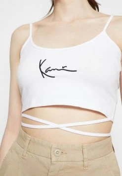 Bester Verkauf 🌟 Karl Kani SIGNATURE - Top - White, Damen 😍 -Karl Kani Verkäufe ead431cc52e8409e866be45926b75188