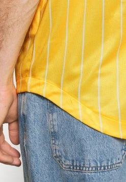 Aktion 🎁 Karl Kani COLLEGE BLOCK PINSTRIPE ⚾ BASEBALL - T-Shirt Print - Yellow, Herren ❤️ -Karl Kani Verkäufe eaef4033625741e4baeb3accf47243a8