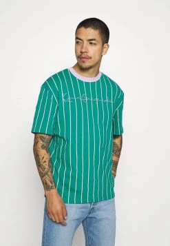 Auslauf 👍 Karl Kani ORIGINALS PINSTRIPE TEE UNISEX - T-Shirt Print - Green 😀