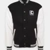 Budget 🎉 Karl Kani UNISEX BLOCK COLLEGE JACKET - Bomberjacke - Black ❤️ -Karl Kani Verkäufe ed347dbc46c8473eb8bcfe9988333312