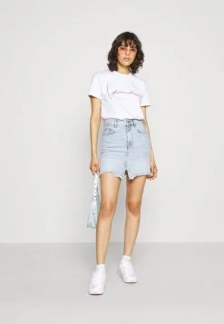 Billig ✔️ Karl Kani SIGNATURE TEE - T-Shirt Print - White, Damen ⭐ -Karl Kani Verkäufe ed447594a0e84bd9a30cd73a19d38566