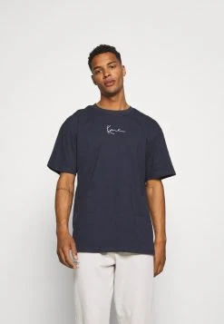 Bester Verkauf ✔️ Karl Kani SMALL SIGNATURE TEE - T-Shirt Print - Navy, Herren ⭐