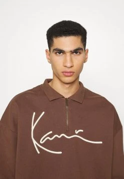 Auslauf 👏 Karl Kani SIGNATURE TROYER UNISEX - Sweatshirt - Brown ✔️ -Karl Kani Verkäufe edec674dbe5b43b99d0feb7610ba5fe8