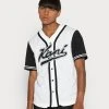 Neu 🎉 Karl Kani VARSITY BLOCK ⚾ BASEBALL UNISEX - T-Shirt Print - White/black ❤️ -Karl Kani Verkäufe efcaa7767df748b090af1f9256295350