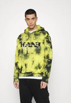 Rabatt ❤️ Karl Kani RETRO TIE DYE HOODIE UNISEX - Sweatshirt - Yellow 😉