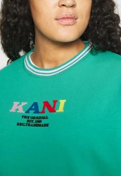 Am billigsten ❤️ Karl Kani RETRO COLLEGE CREW - Sweatshirt - Dark Mint, Damen 🎁 -Karl Kani Verkäufe f49aff79575d45069378d233754f8bf5