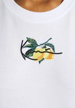 Angebote 😀 Karl Kani SMALL SIGNATURE TEE - T-Shirt Print - White, Damen 🧨 -Karl Kani Verkäufe f56ccaec4655462087a42893cc88f90b