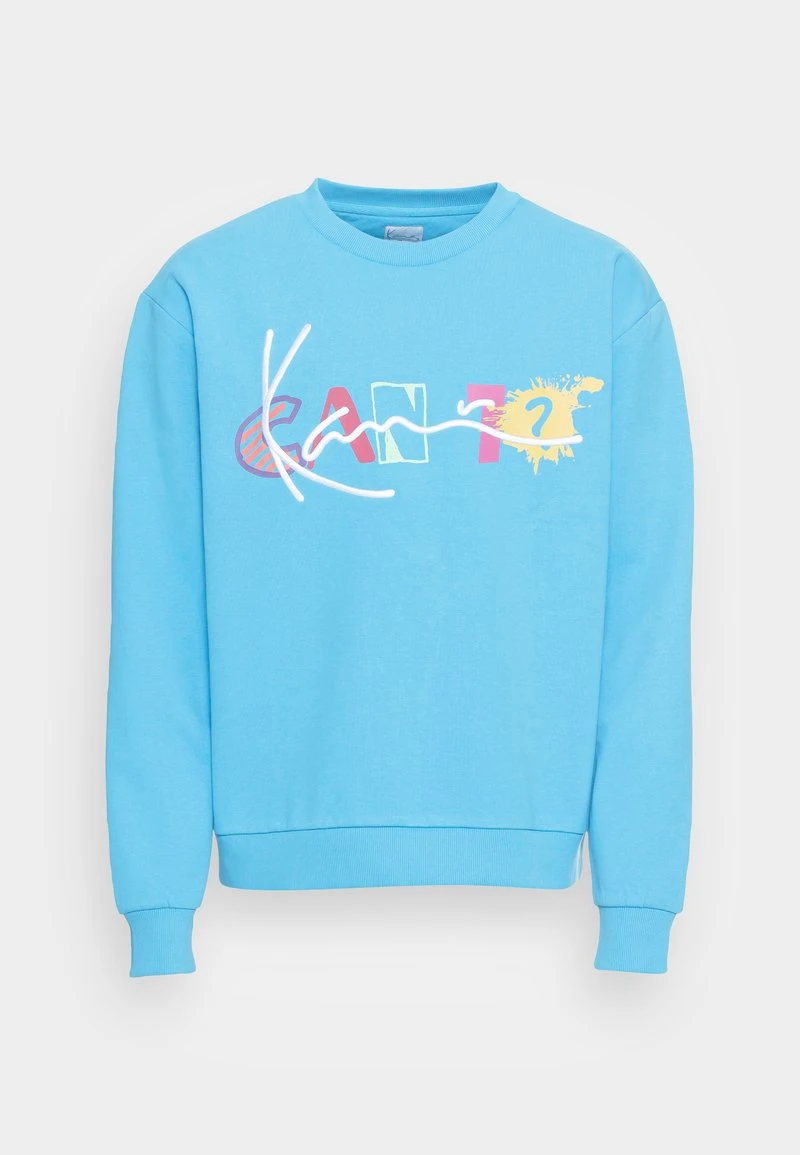 Besorgen 😀 Karl Kani SIGNATURE PRINT CREW UNISEX - Sweatshirt - Blue 🌟 6 Besorgen 😀 Karl Kani SIGNATURE PRINT CREW UNISEX - Sweatshirt - Blue 🌟 – Bild 4
