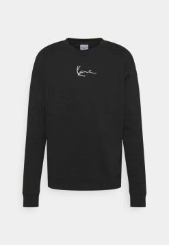 Top 10 ❤️ Karl Kani SMALL SIGNATURE CREW - Sweatshirt - Black, Herren 🔔 -Karl Kani Verkäufe f77e742f59484358902141783a20553c