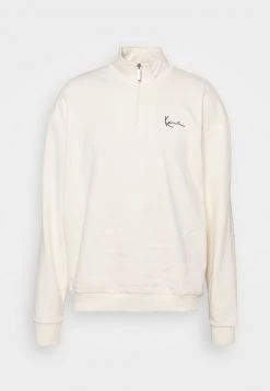 Auslauf ✔️ Karl Kani CHEST SIGNATURE TROYER UNISEX - Sweatshirt - Cream 😀