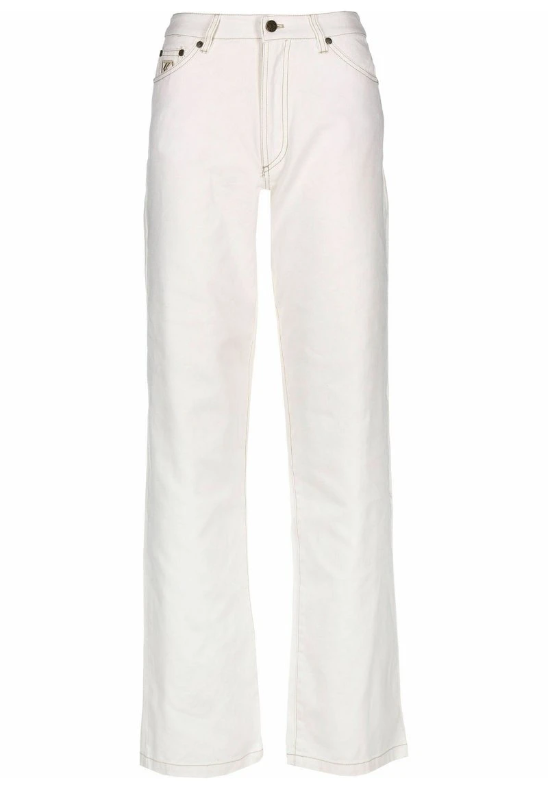 Großhandel ✨ Karl Kani WIDE LEG - Stoffhose - White, Damen ⌛ 3 Großhandel ✨ Karl Kani WIDE LEG - Stoffhose - White, Damen ⌛