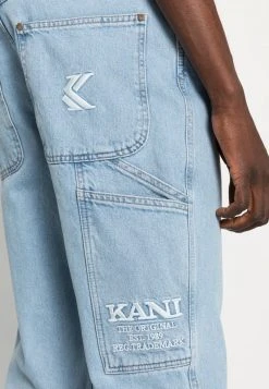 Besorgen ✨ Karl Kani RETRO TAPERED WORKWEAR - 🤩 Jeans Tapered Fit - Light Blue, Herren ⭐ -Karl Kani Verkäufe f90ae73e59704c93b2d0d54a39553d42