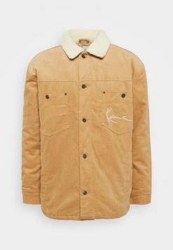 Auslauf ✔️ Karl Kani CHEST SIGNATURE 🧨 SHIRT JACKET UNISEX - Übergangsjacke - Sand ⭐ -Karl Kani Verkäufe f9dea1c2fefc478ead731860a5c7bb39