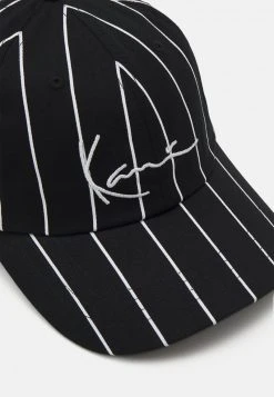 Bester Verkauf ✨ Karl Kani SIGNATURE PINSTRIPE UNISEX - Cap - Black 😉 -Karl Kani Verkäufe fa39151cae47458baedeaf3c681b2b12