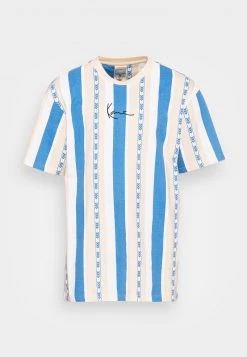 Angebote ⌛ Karl Kani SMALL SIGNATURE STRIPE TEE UNISEX - T-Shirt Print - Blue 🔥 -Karl Kani Verkäufe fc21f0b02efa42ffb79a702ad372024b