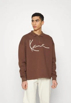 Auslauf 👏 Karl Kani SIGNATURE TROYER UNISEX - Sweatshirt - Brown ✔️
