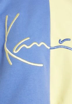 Brandneu 🤩 Karl Kani SIGNATURE CROP BLOCK CREW - Sweatshirt - Blue, Damen ⭐ -Karl Kani Verkäufe fd53eae702ea4f4f88b063e12ae5cbc4