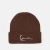 Am billigsten ✔️ Karl Kani SIGNATURE BEANIE UNISEX - Mütze - Dark Brown ⌛ -Karl Kani Verkäufe fe5e86e98d5c4288ad5dc4e1e766529a