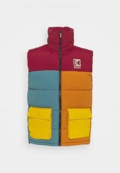 Bester Verkauf 😍 Karl Kani BLOCK PUFFER VEST UNISEX - Weste - Dark Red 👍 -Karl Kani Verkäufe fe6c358cd580448e8eea557bdd0b0e68