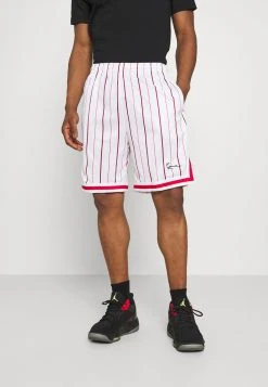 Auslauf 🤩 Karl Kani SMALL SIGNATURE PINSTRIPE - Shorts - White, Herren ❤️