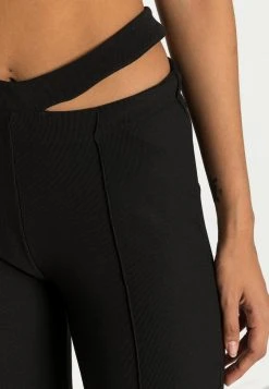 Bester Verkauf ❤️ Karl Kani SIGNATURE CUT OUT - Stoffhose - Black, Damen 🛒 -Karl Kani Verkäufe ffa8ea1a8e7342ee9ea8cf59968610cd